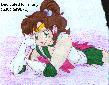 Looks like Sailor Jupiter has been working out lately.  Look at those biceps!